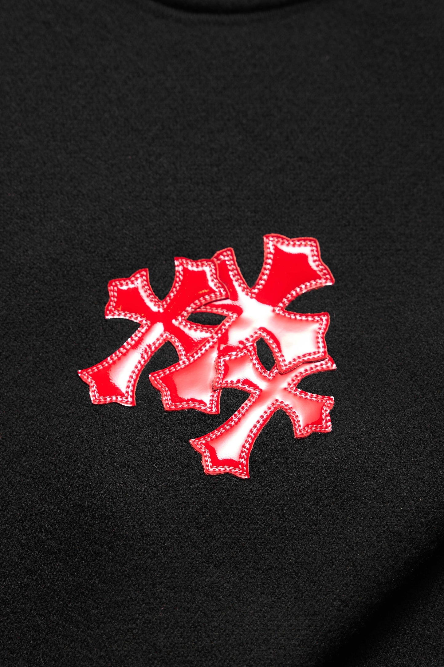 Chrome Hearts Cashmere Triple Cross Sweater