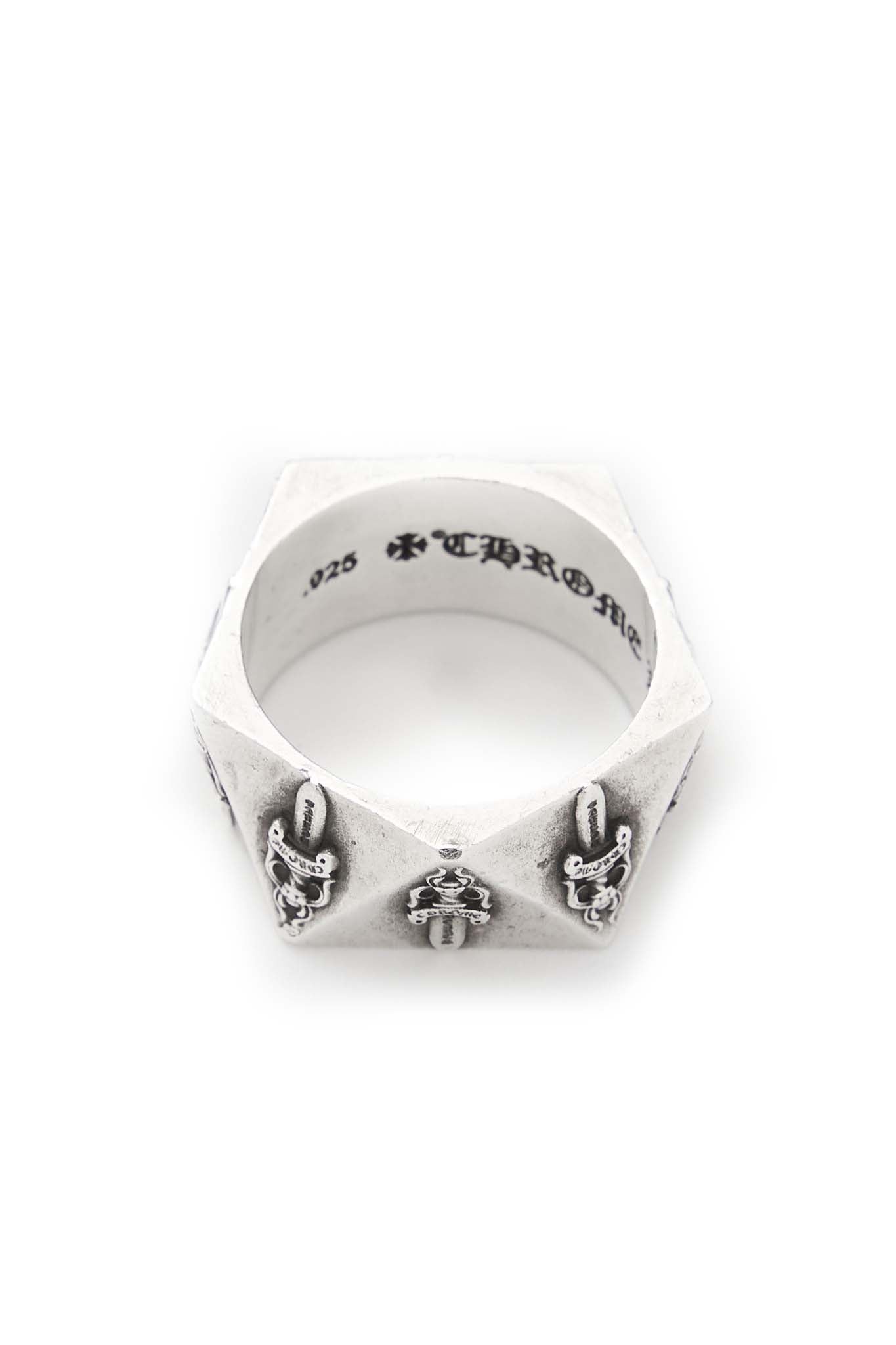 Chrome Hearts Pentagon Dagger Ring