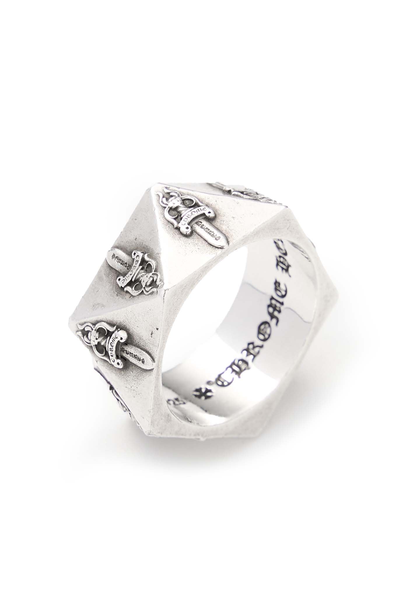 Chrome Hearts Pentagon Dagger Ring