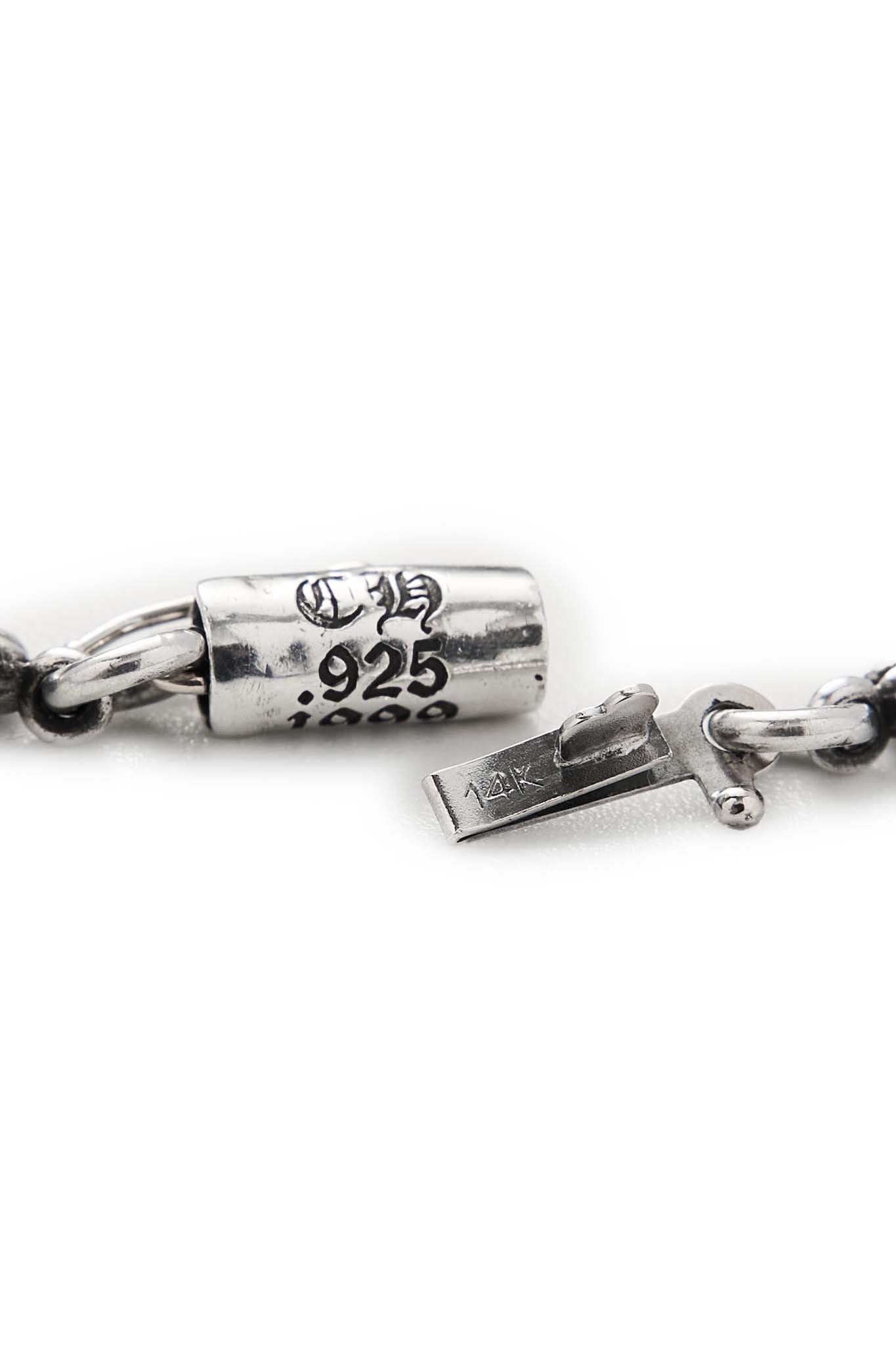 Chrome Hearts Tiny E CH Plus Cross Bracelet