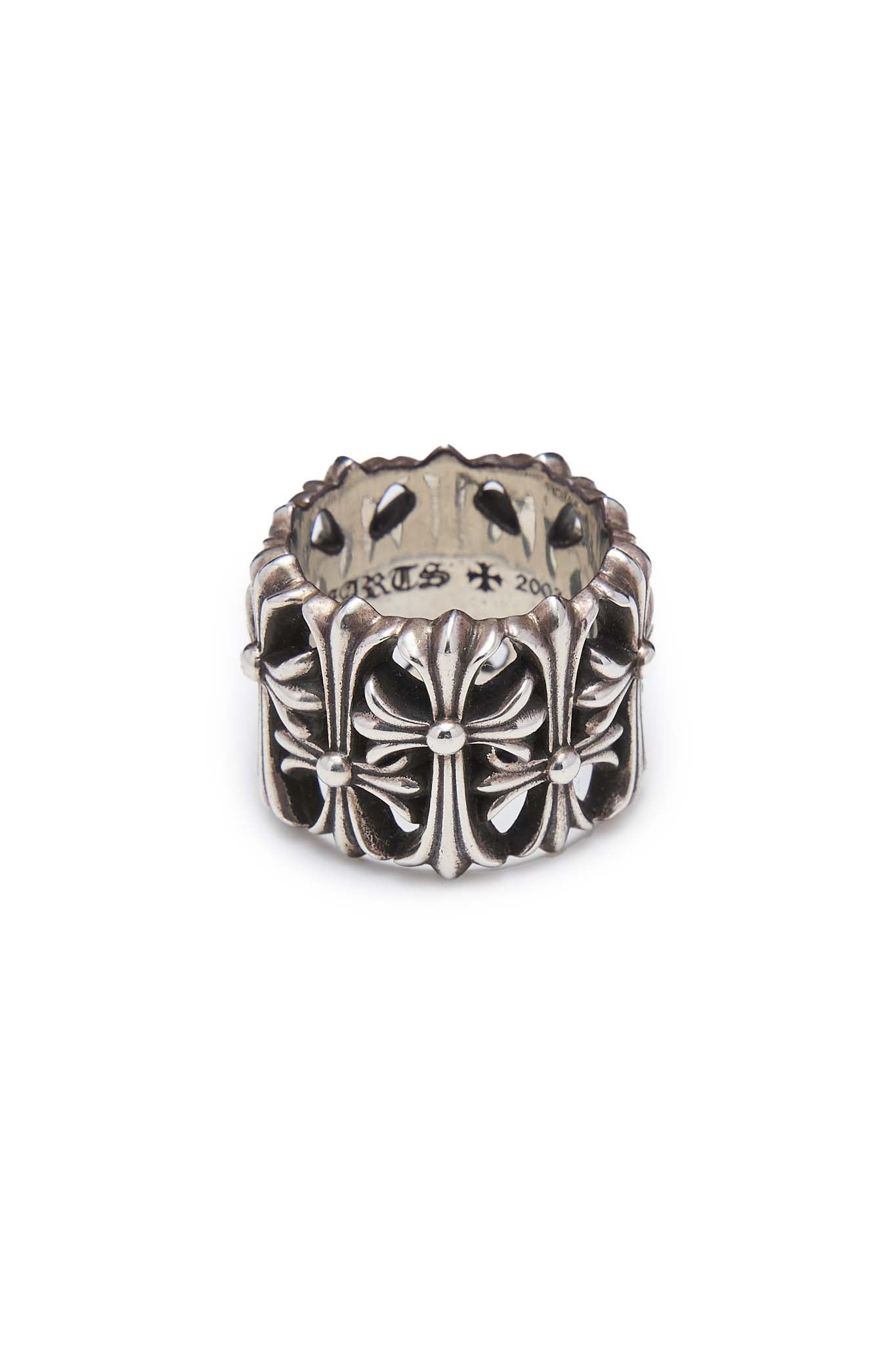 Chrome Hearts Cemetery Cross Wild Ring