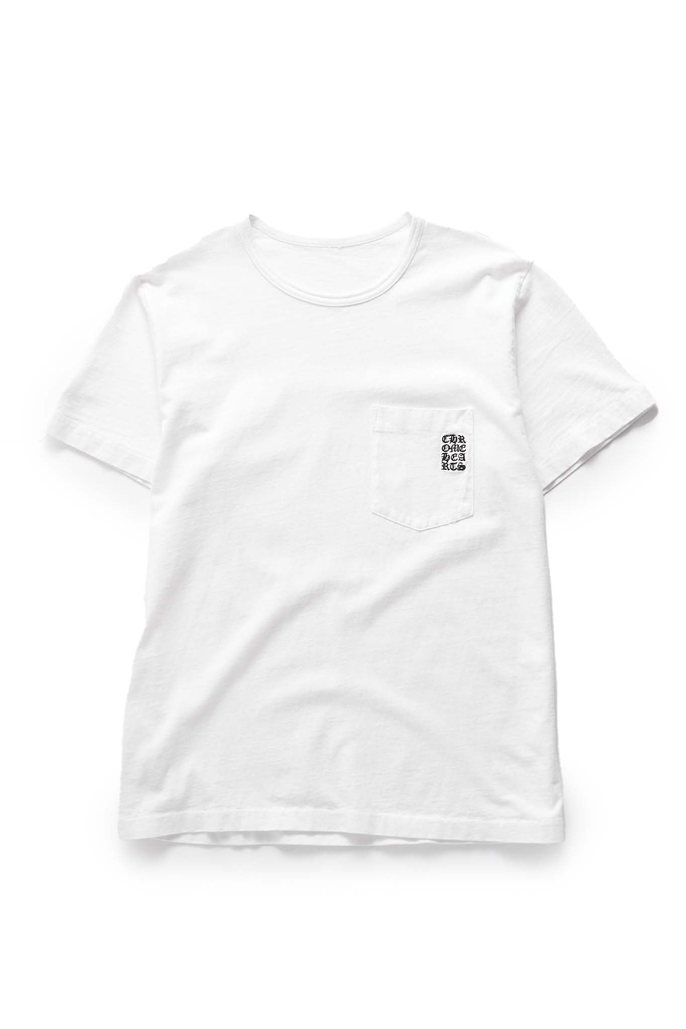 Chrome Hearts Embroidered Pocket Graphic Script Print T-Shirt