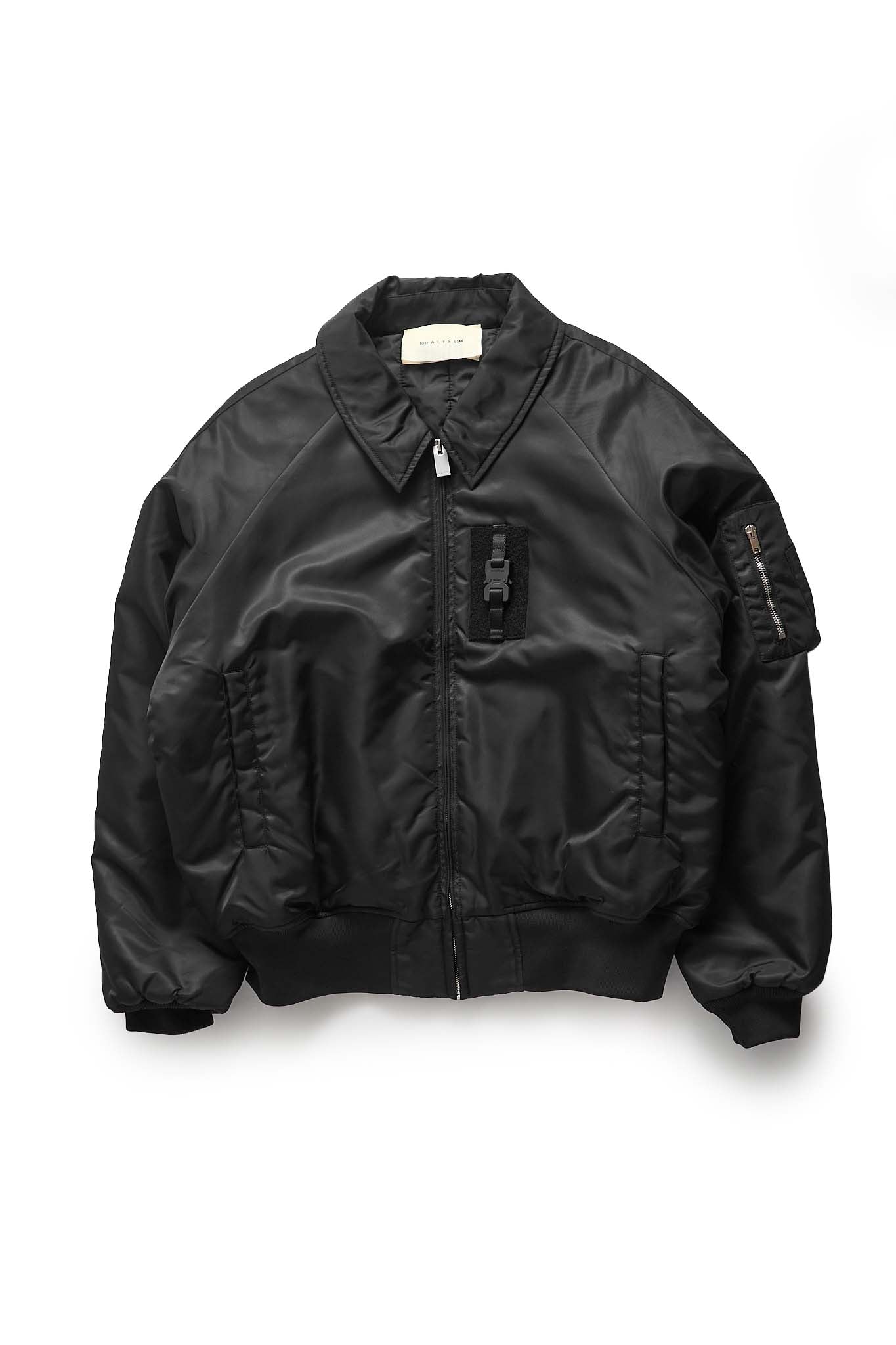 1017 ALYX 9SM Black Insulated Bomber Jacket