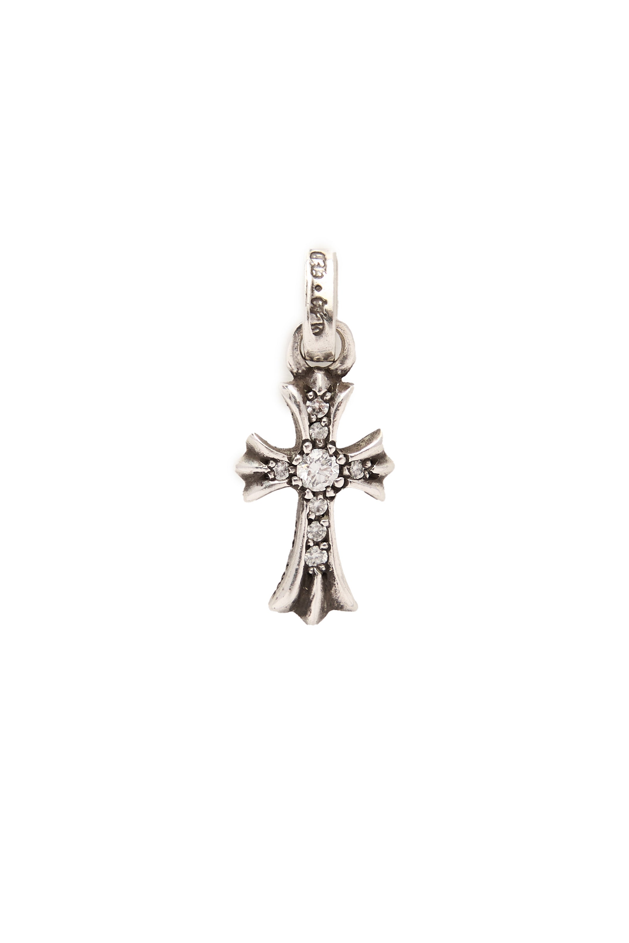 Chrome Hearts Diamond Baby Fat Pendant