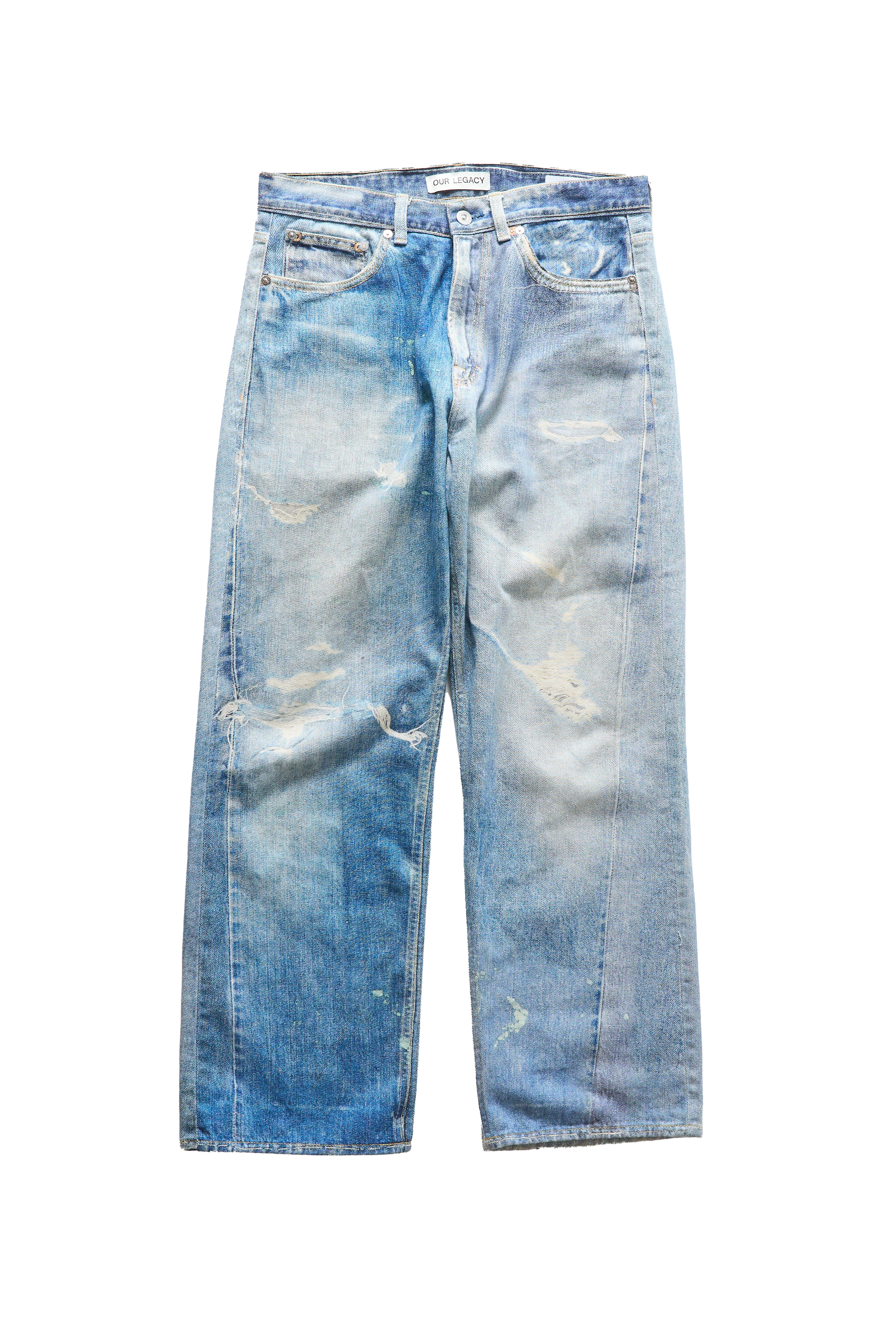 Our Legacy Third Cut Digital Denim Print Jeans