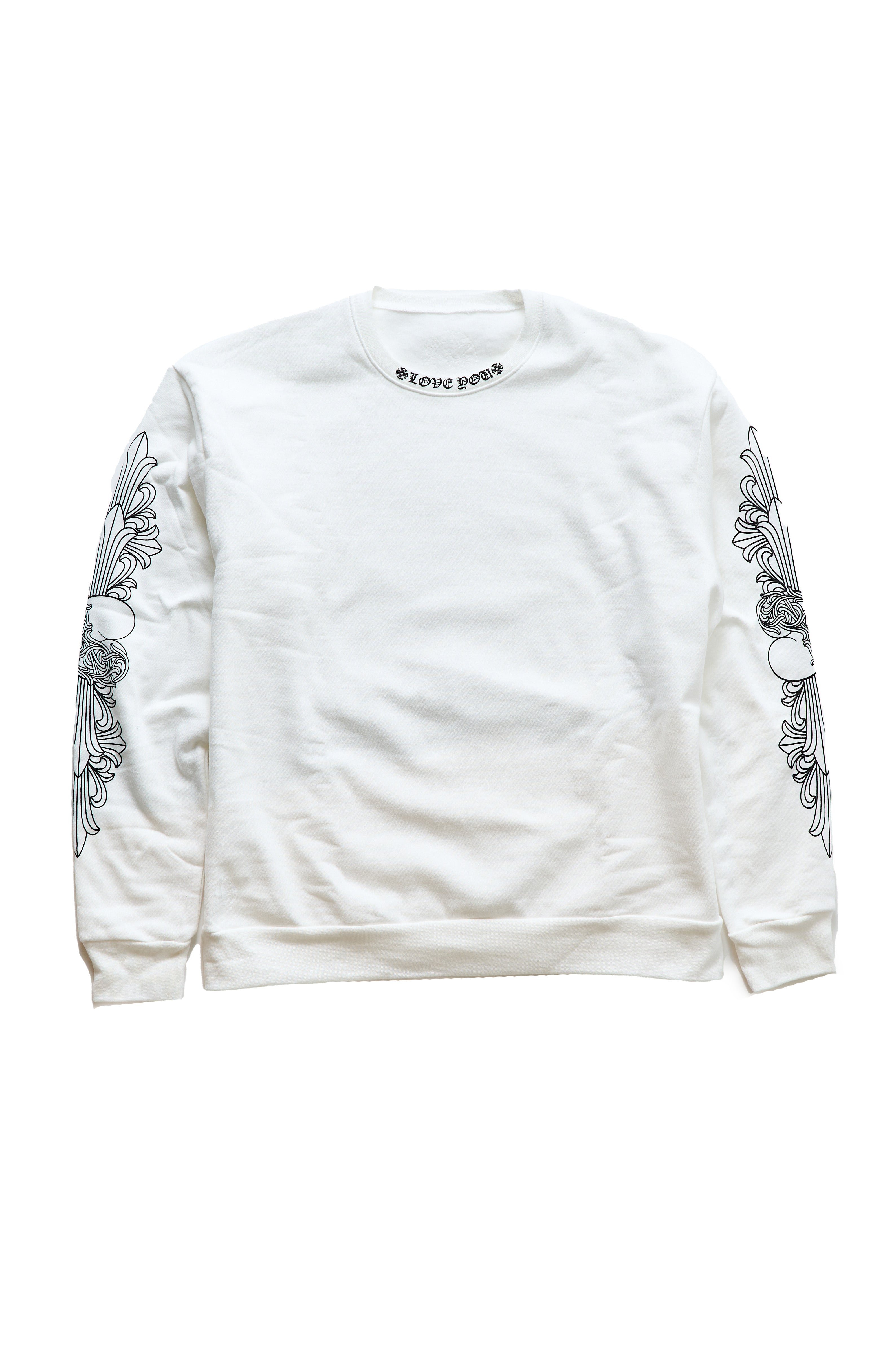 Chrome Hearts 2025 Love You Crewneck Sweatshirt
