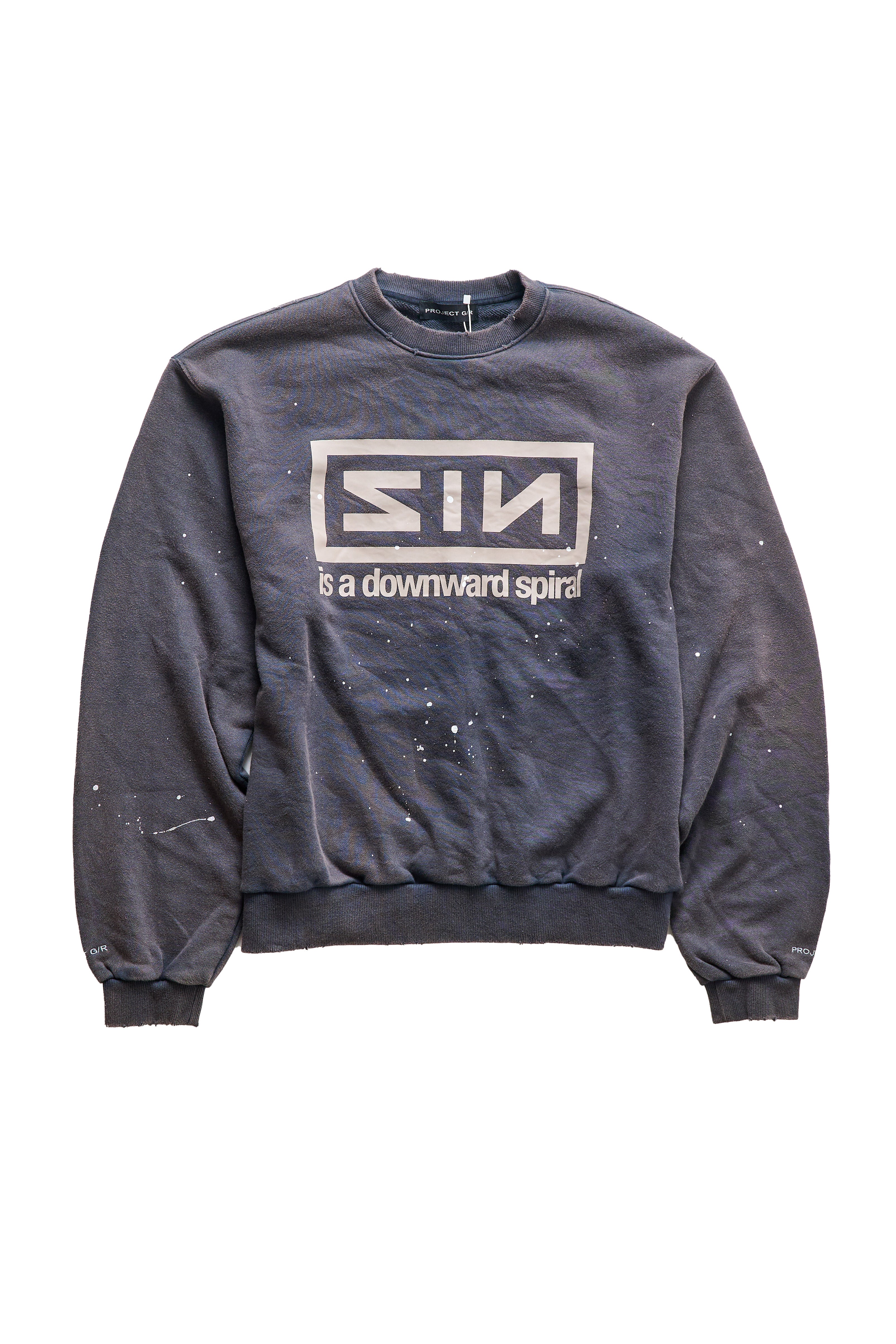 PROJECT G/R Sin Washed Crewneck