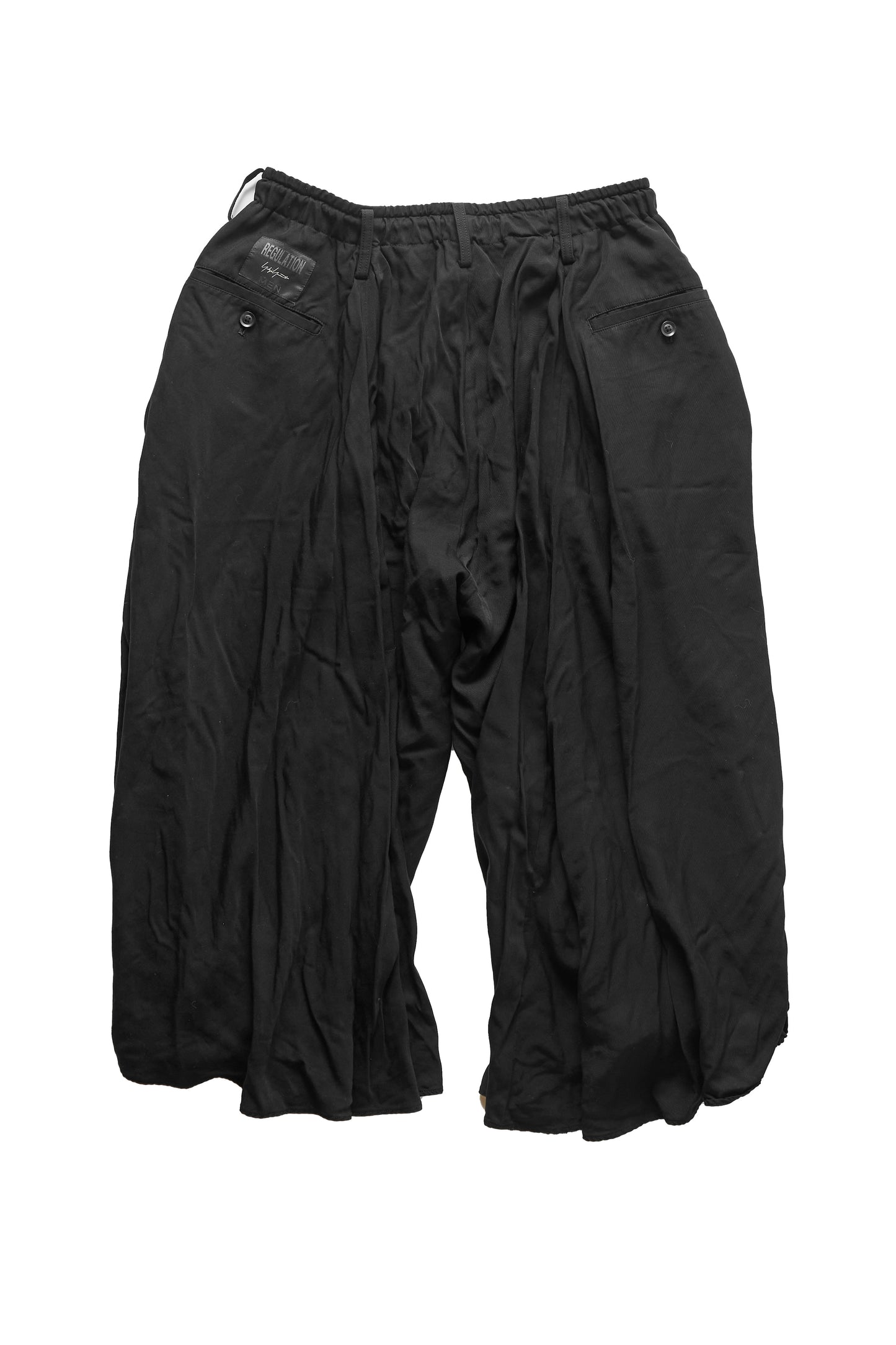 Yohji Yamamoto REGULATION Men Twill Crow Pants