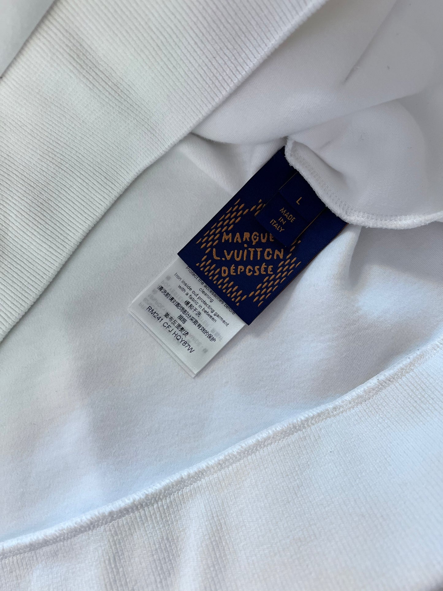 Louis Vuitton White Hoodie - Xia Office