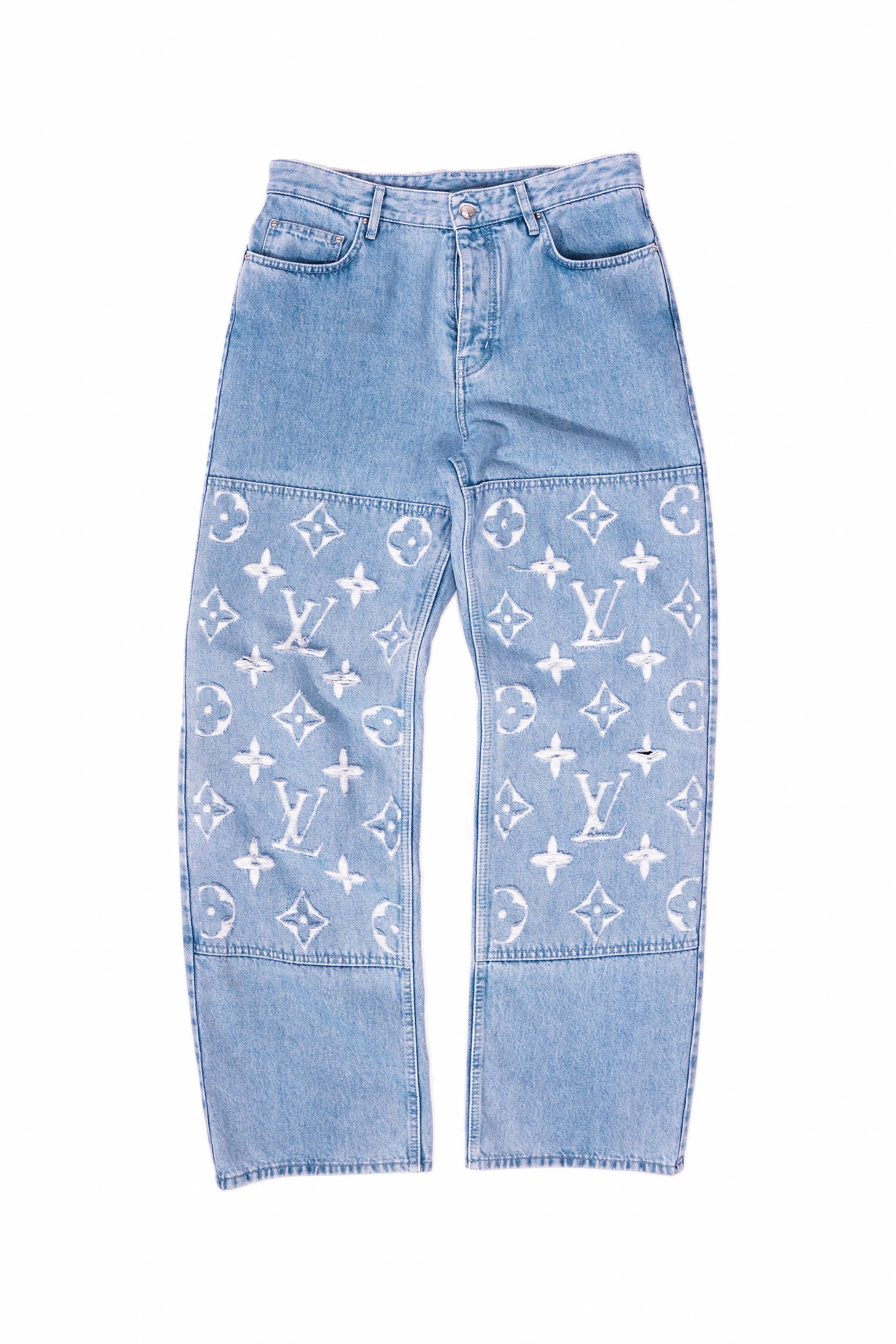 Louis Vuitton SS25 Denim Skate Jeans