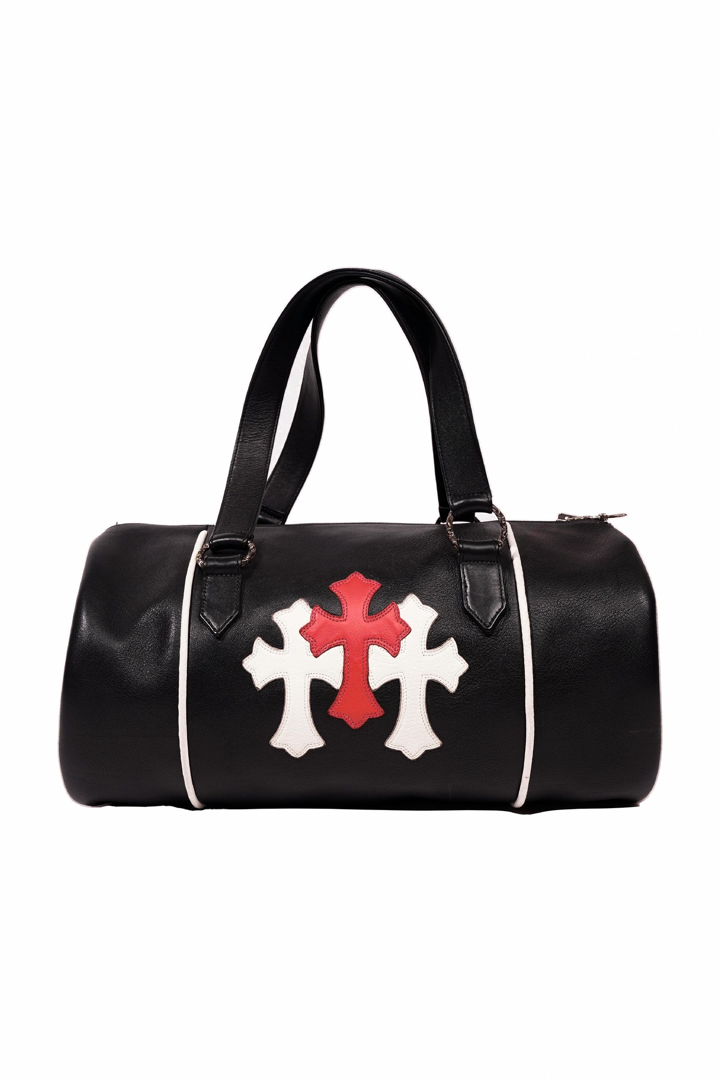 Chrome Hearts Red Cross Patch Duffle Bag