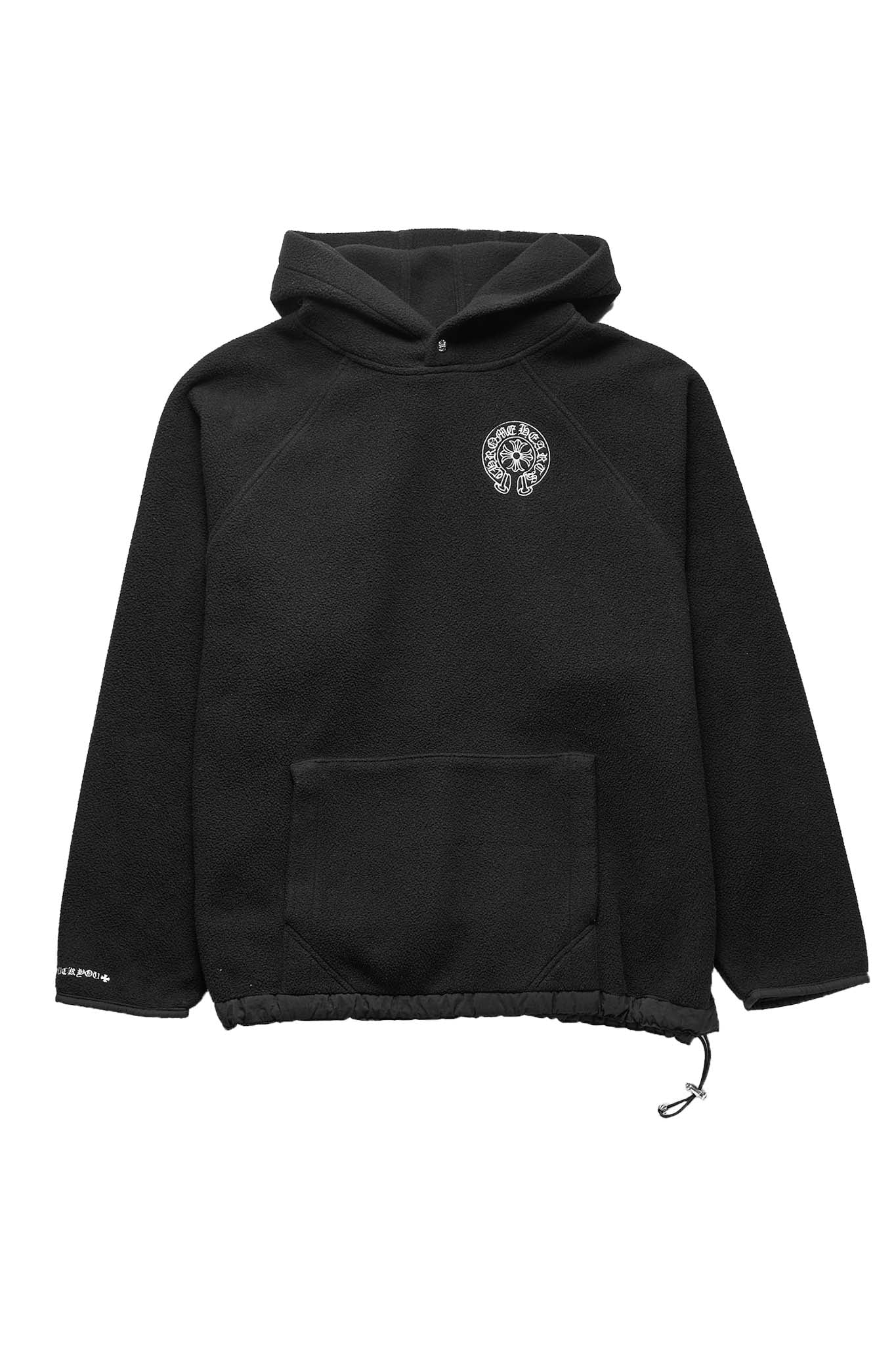 Chrome Hearts Fleece Horseshoe Embroidery Hoodie