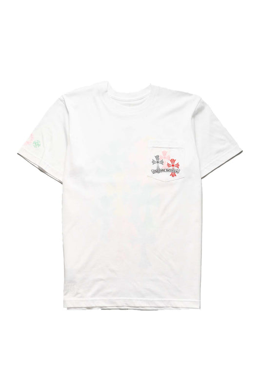 Chrome Hearts Multi-color Cross White T-shirt