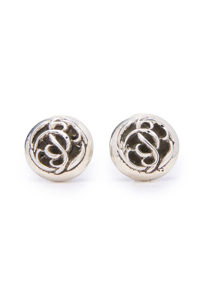 Chrome Hearts Floral Ball Earring Pair