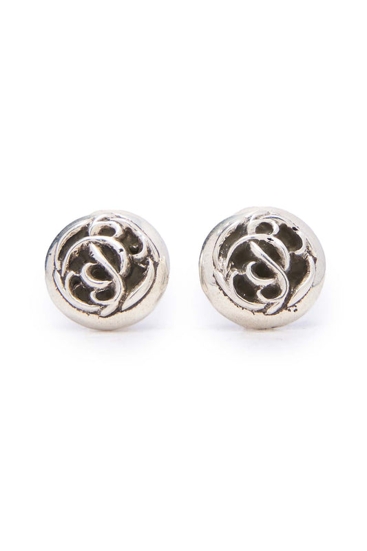 Chrome Hearts Floral Ball Earring Pair