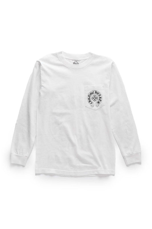 Chrome Hearts Hongkong Exclusive Horseshoe Logo Long Sleeve T-shirt