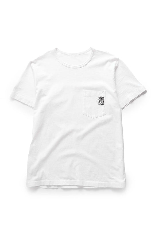 Chrome Hearts Embroidered Pocket Graphic Script Print T-Shirt