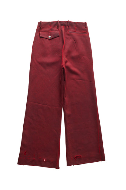 Enfants Riches Déprimés 23FW Red Wool Suit Trousers