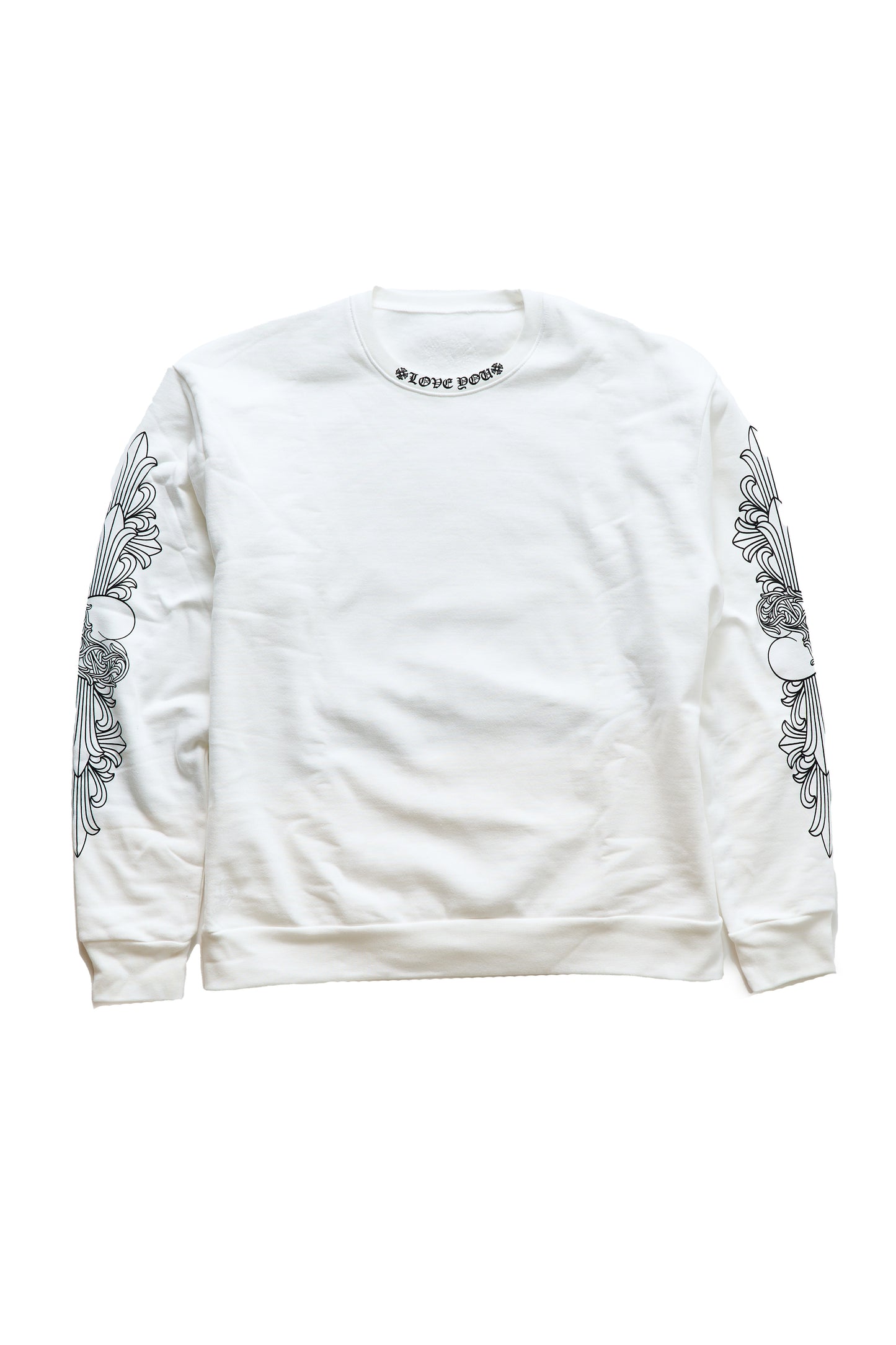 Chrome Hearts 2025 Love You Crewneck Sweatshirt