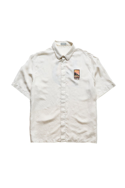 Dior Mount Zion Silk Shirt Beige