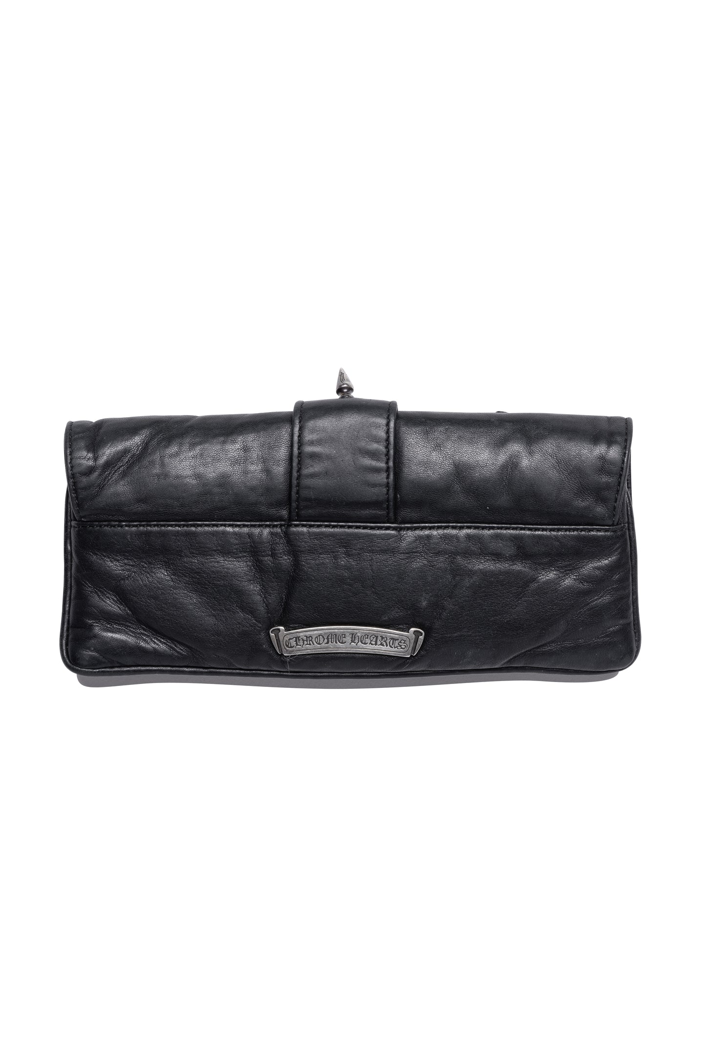 Chrome Hearts Vintage Leather Continental Spike Wallet