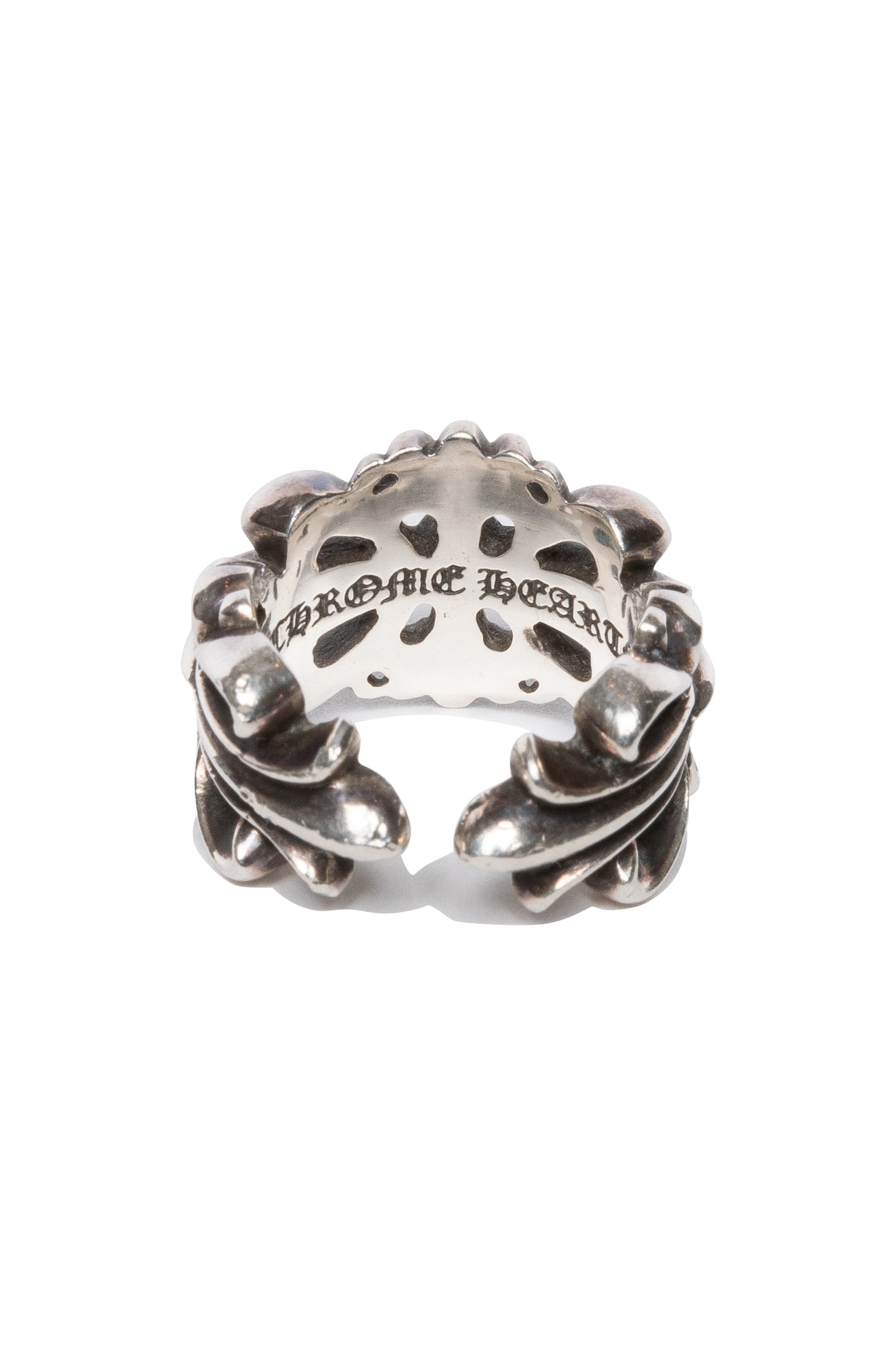 Chrome Hearts Double Fleur Open Ring