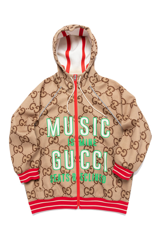 Gucci Neoprene Large Logo Jacket