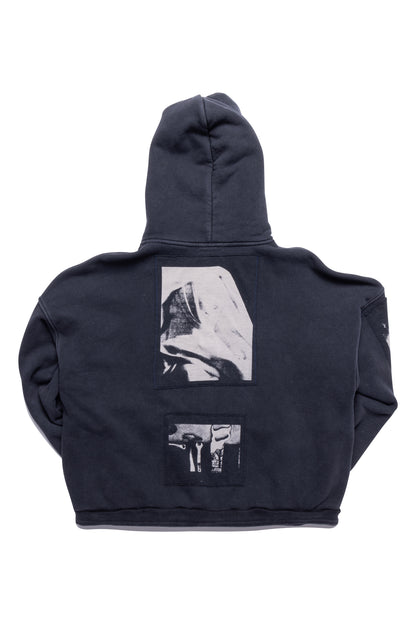 Enfants Riches Déprimés Black Madonne Assemblage Zip Up Hoodie