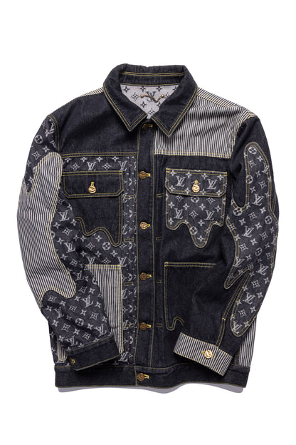 Louis Vuitton x Nigo Monogram Crazy Denim Workwear Jacket