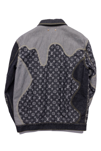 Louis Vuitton x Nigo Monogram Crazy Denim Workwear Jacket