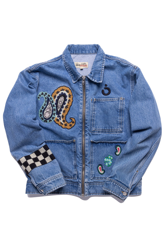 Stussy x Noma T.D Zip up Jean Jacket