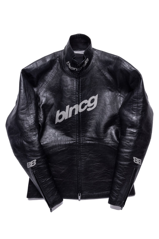 Balenciaga BLNCG AW20 Scuba Leather Jacket