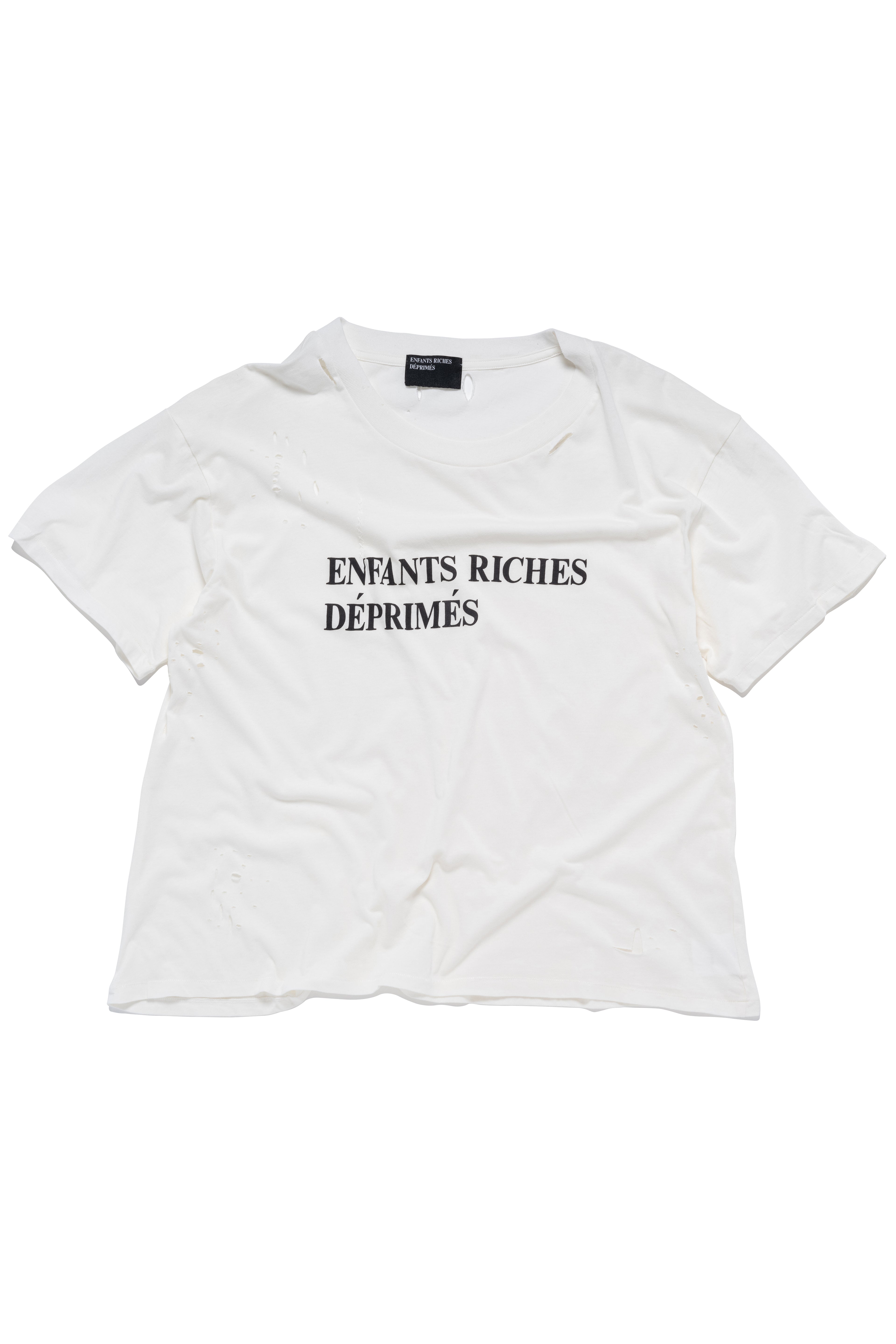 Enfants Riches Déprimés Logo Distressed Lightweight T-shirt