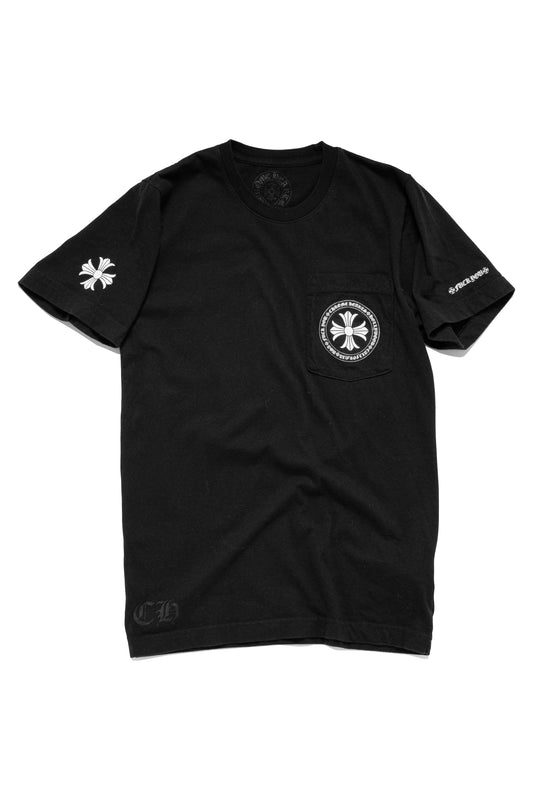 Chrome Hearts Cross Plus Stamp T-shirt