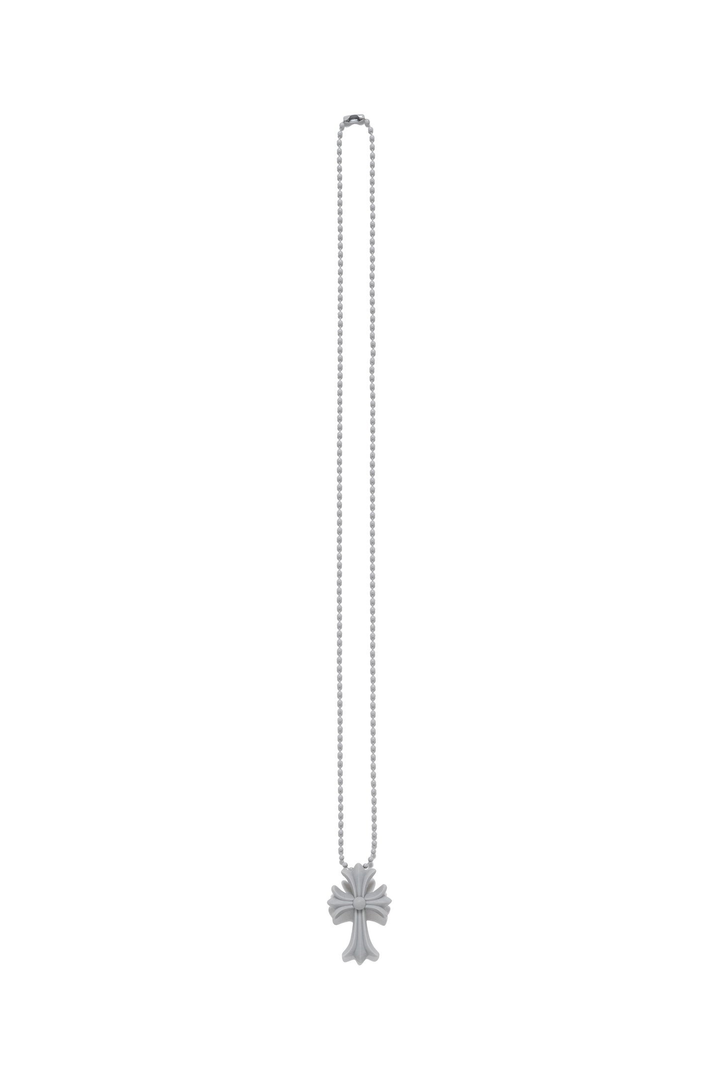 Chrome Hearts Gray Cross Necklace