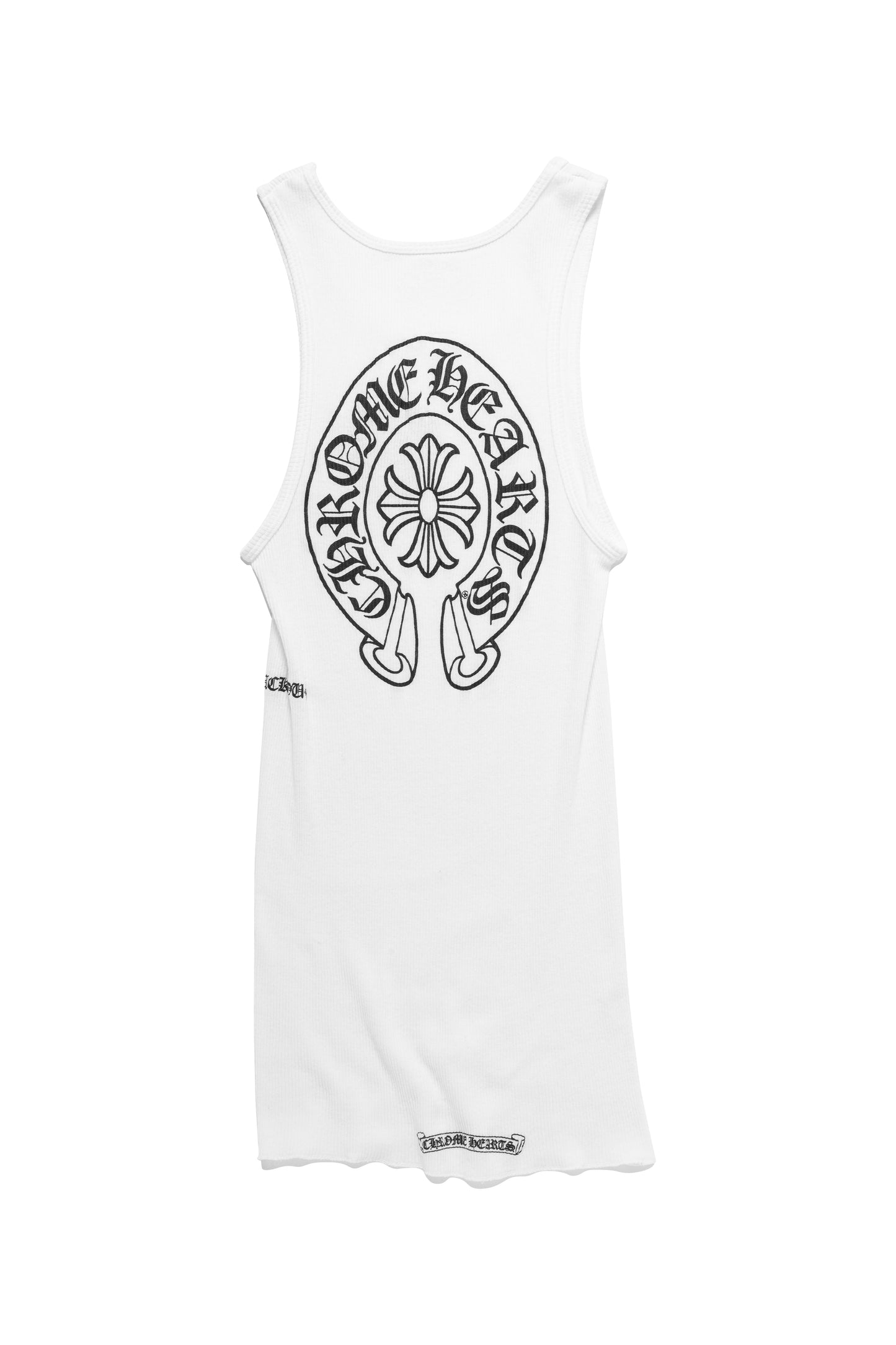 Chrome Hearts Horseshoe Orange Plus Logo Tank Top/Dress