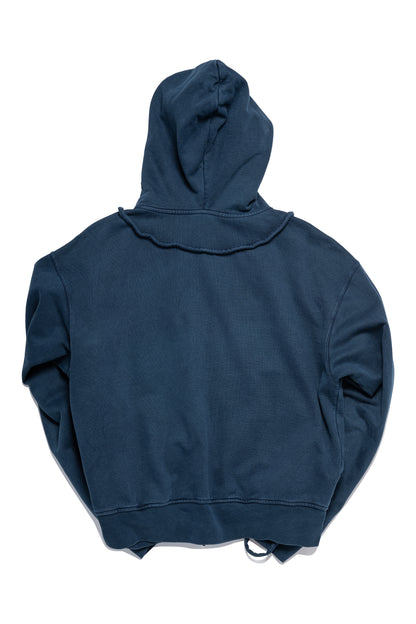 Jacquemus Navy Le Chouchou 'Le Sweater Camargue Zippé' Hoodie