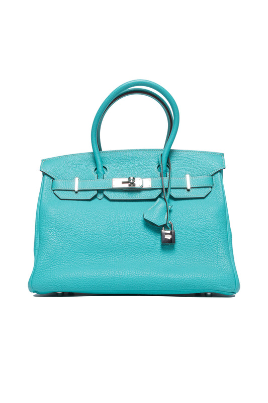 Hermès Birkin 30 Togo 7v Lagon 2008