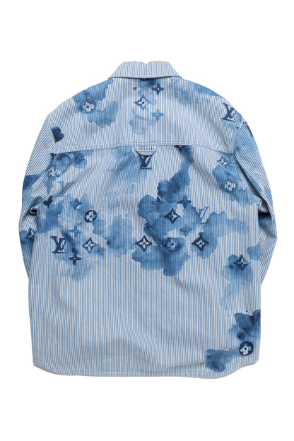 Louis Vuitton 2021 Monogram Watercolor Overshirt Jacket