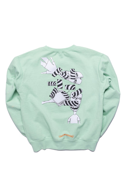 Chrome Hearts Matty Boy Deadly Seafoam Crewneck Sweatshirt