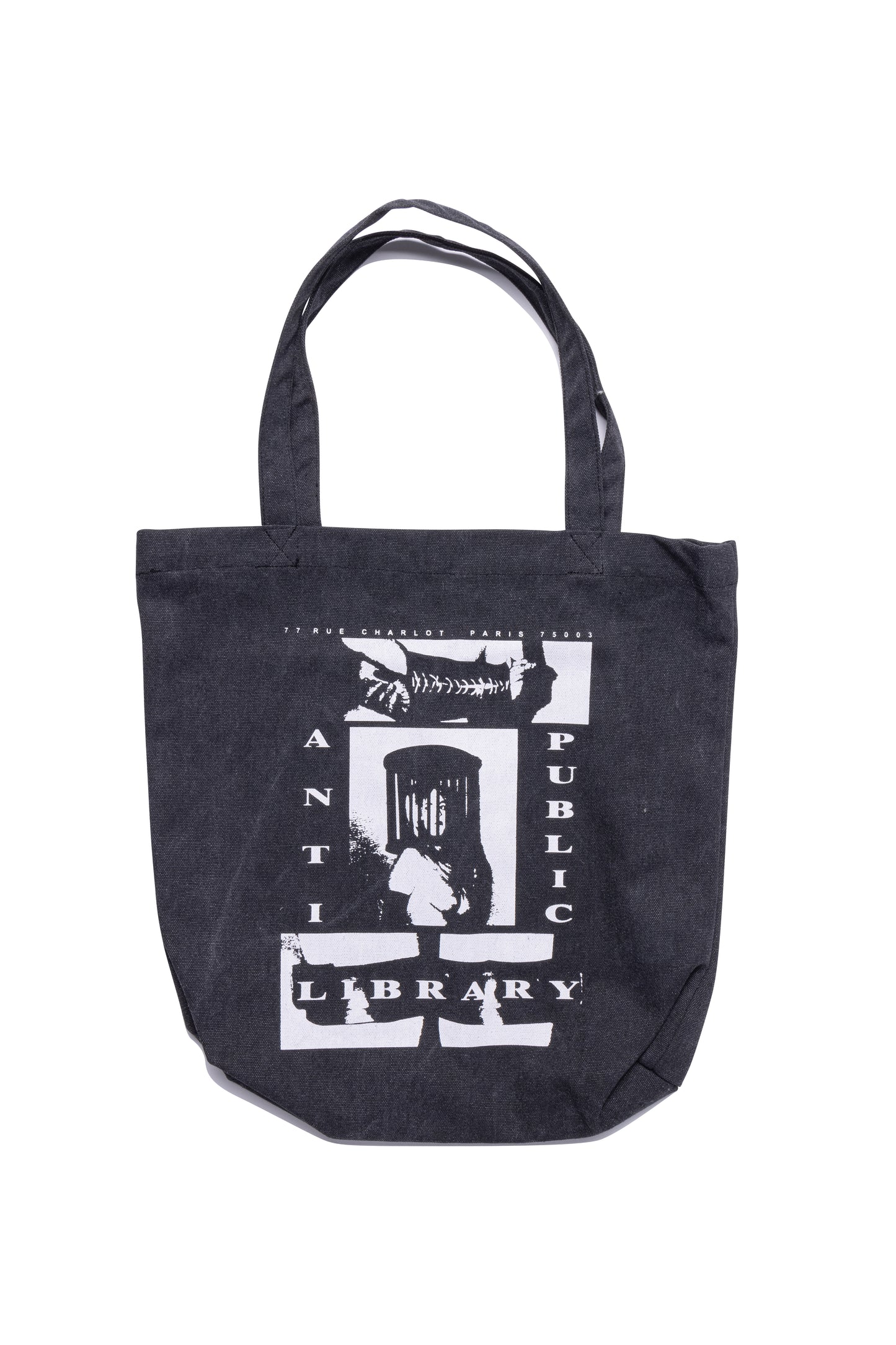 Enfants Riches Déprimés Black Anti Public Library Tote