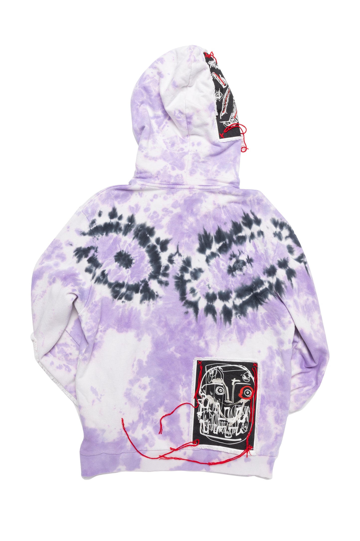 Charles Jeffrey Loverboy Tie-Dye Graphic Patch Logo Hoodie