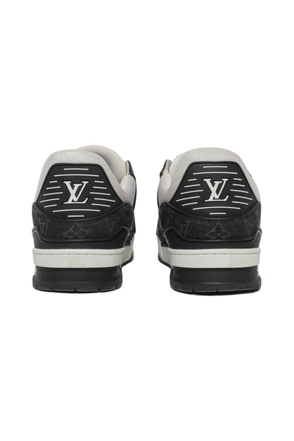 Louis Vuitton Black/White Trainer Sneaker