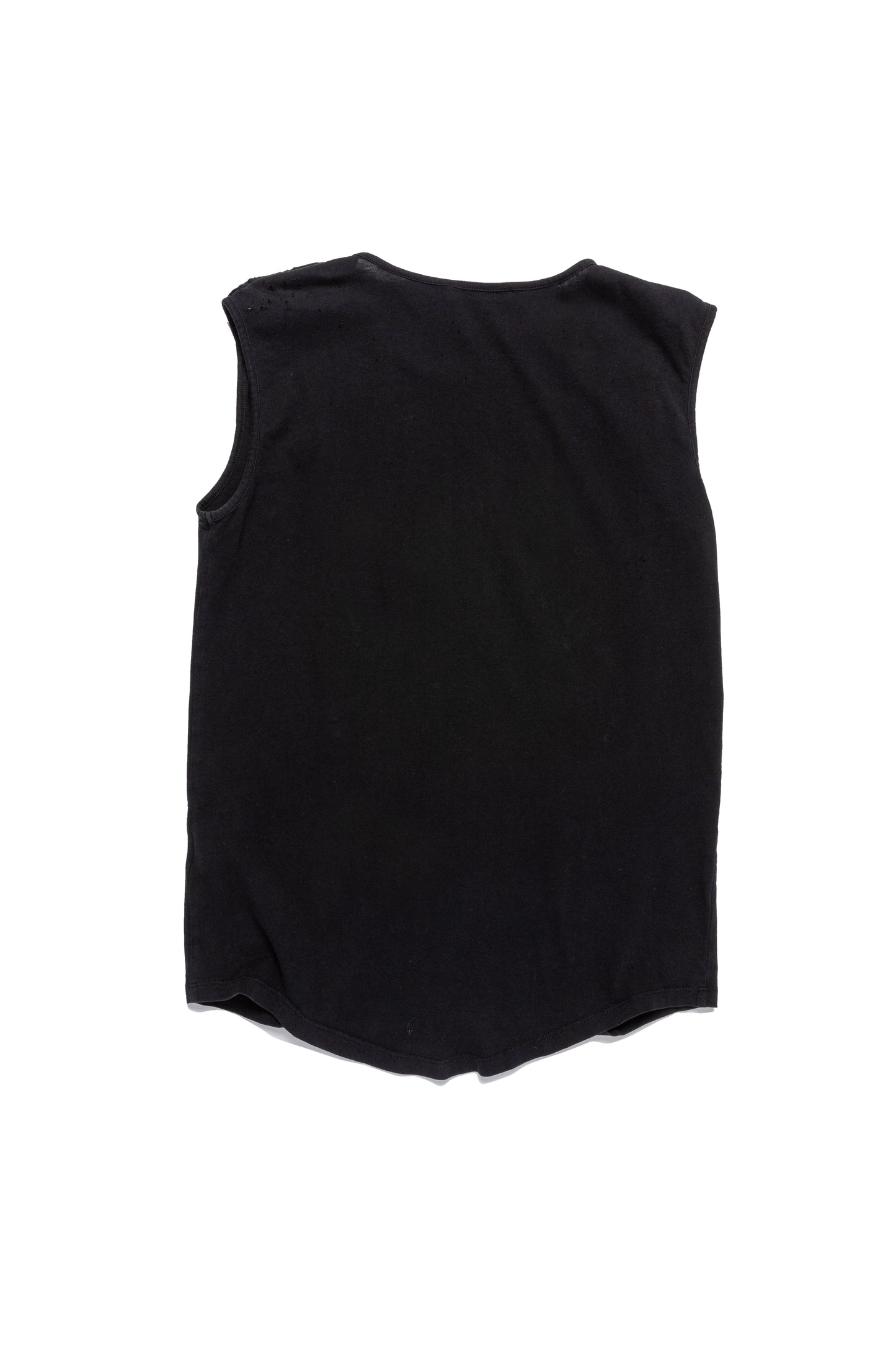 Balmain Logo Print Buttons Tank Top