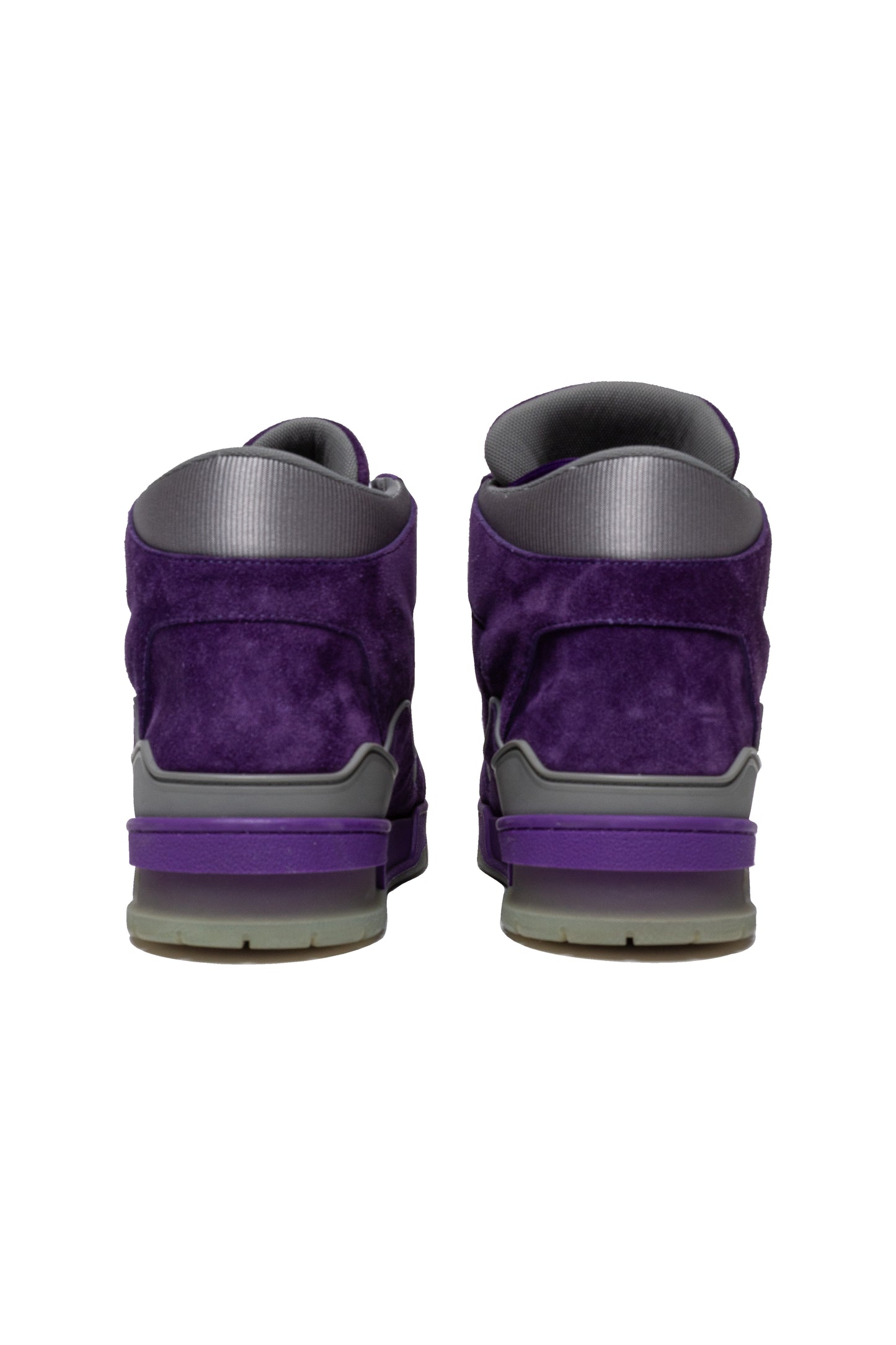 Louis Vuitton Purple High Trainer Shoes