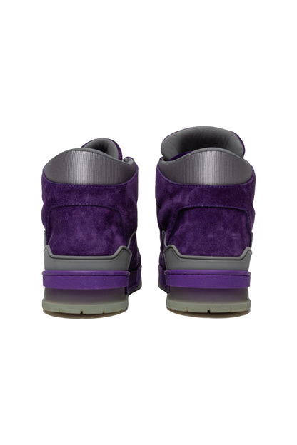 Louis Vuitton Purple High Trainer Shoes