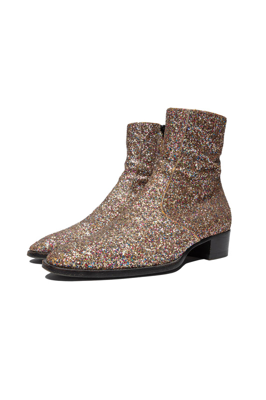 Saint Laurent Glitter Boots