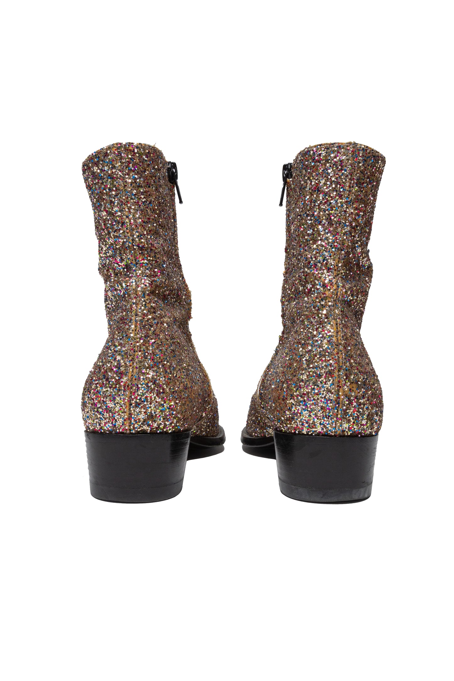 Saint Laurent Glitter Boots