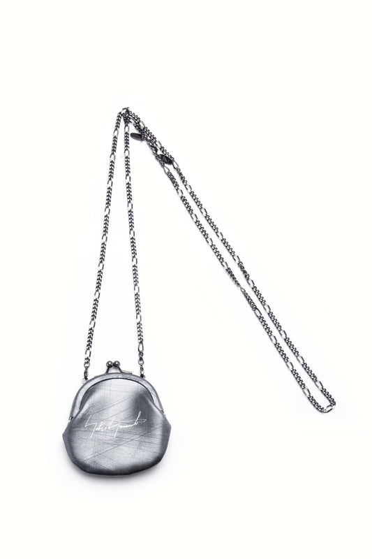 Yohji Yamamoto Distressed 'discord' Coin Pouch Necklace