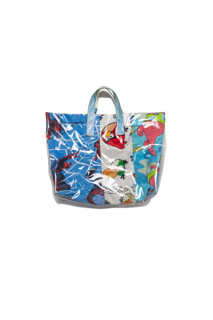 Comme des Garçons SHIRT Spider-Man Pvc Tote Bag